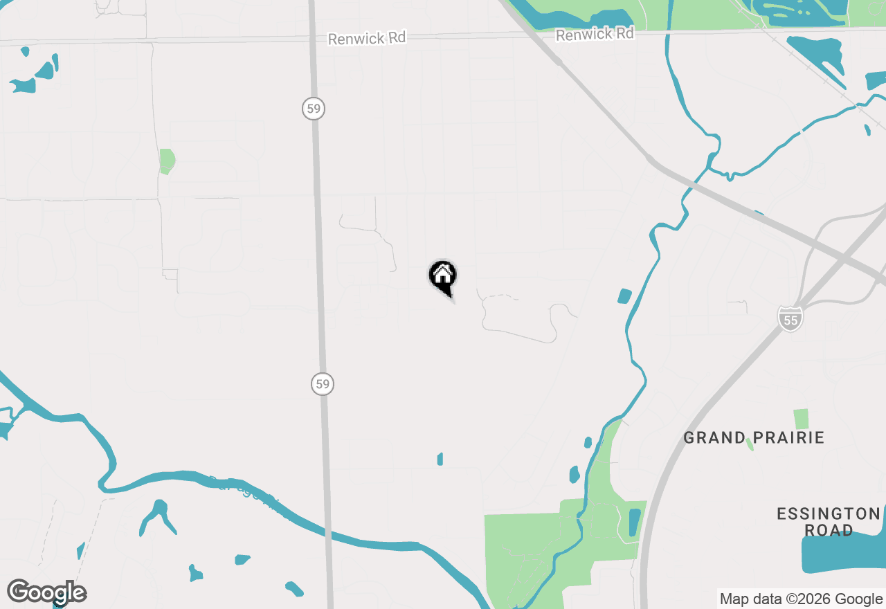 Map of 23660 Adams Court, Plainfield, IL 60586
