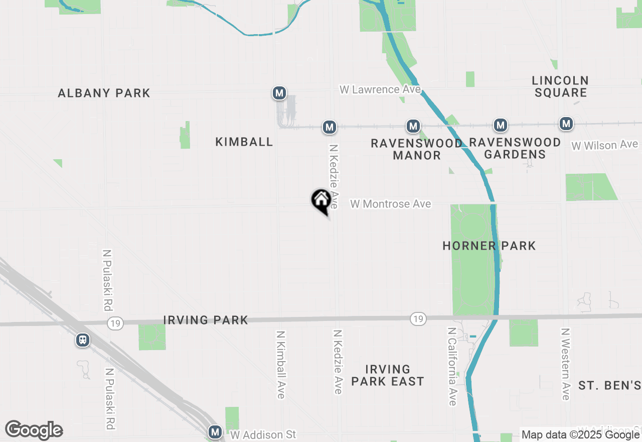 Map of 4342 N Sawyer Avenue, Chicago, IL 60618