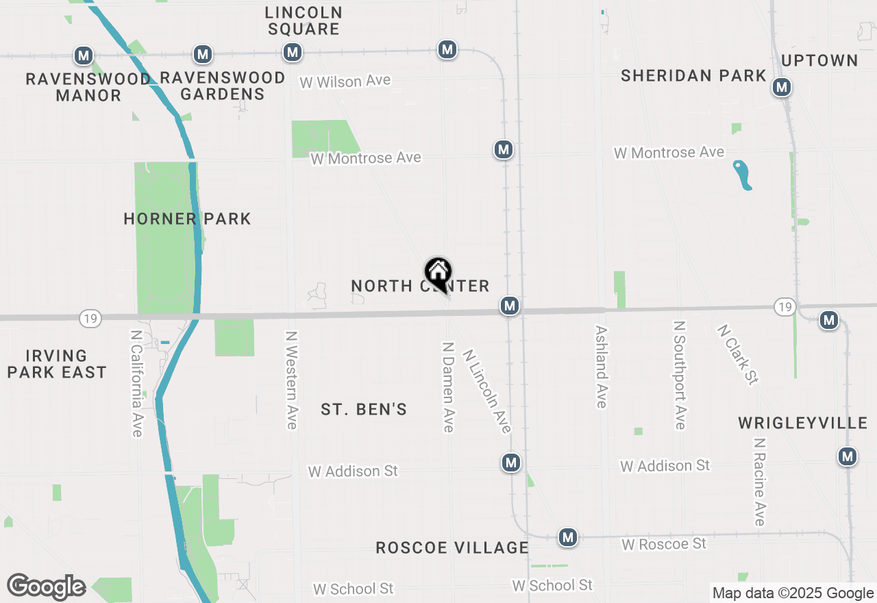 Map of 4018 N Lincoln Avenue #2, Chicago, IL 60618