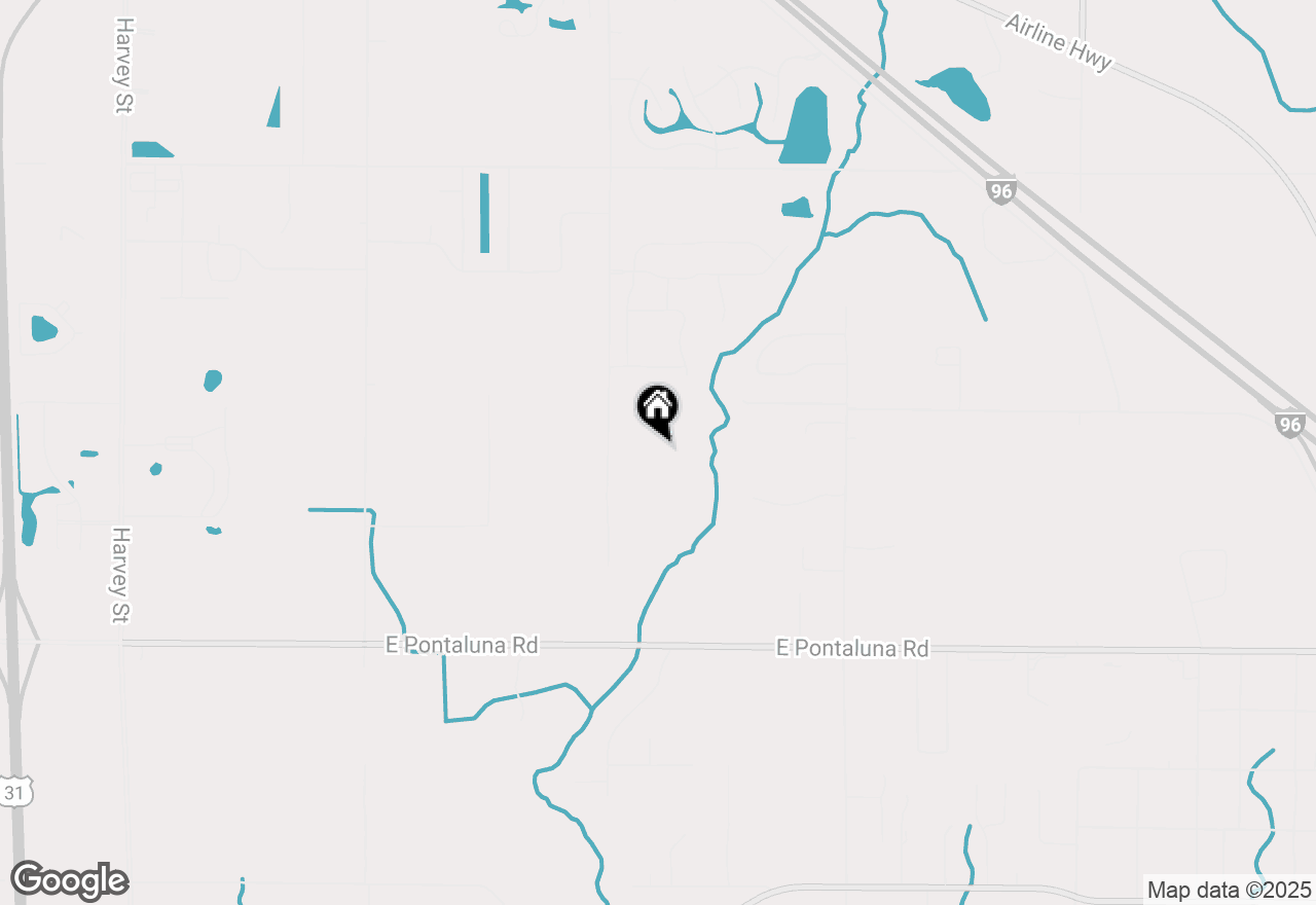 Map of 2484 Otter Place, Muskegon, MI 49444