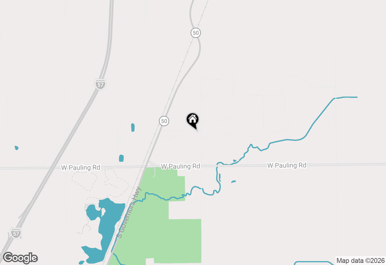 Map of 5627 W Laurel Lane, Monee, IL 60449