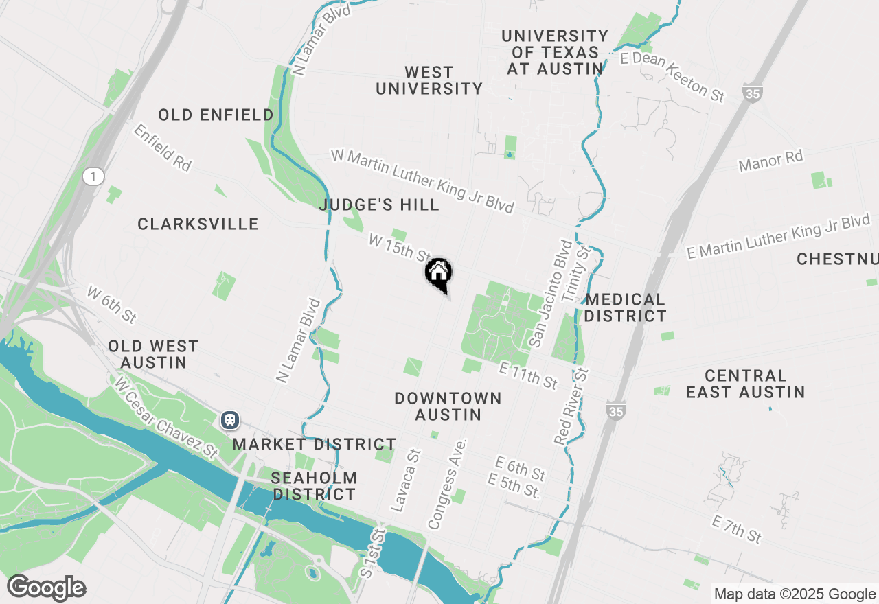 Map of 1212 Guadalupe St #805, Austin, TX 78701