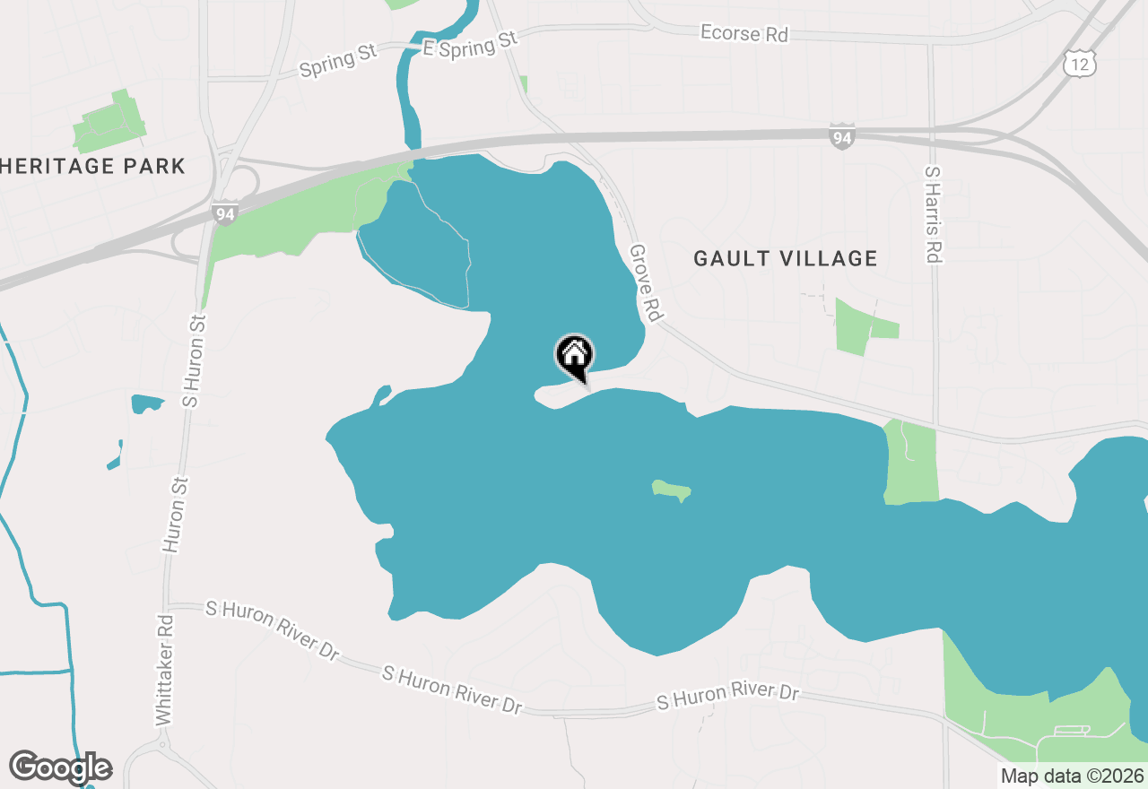Map of 730 Cliffs Drive #304 A, Ypsilanti, MI 48198