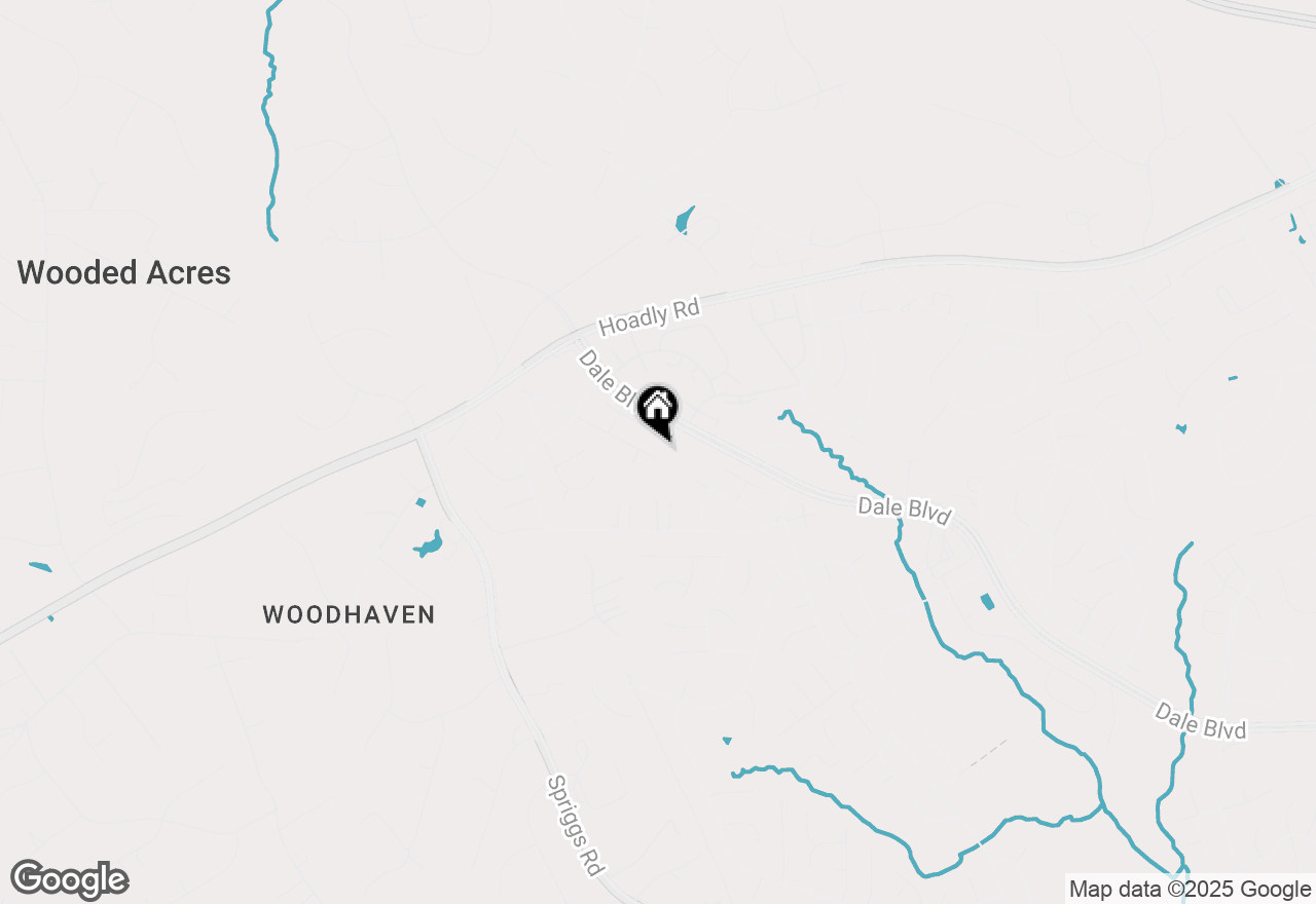 Map of 6226 Oakland Drive, Woodbridge, VA 22193