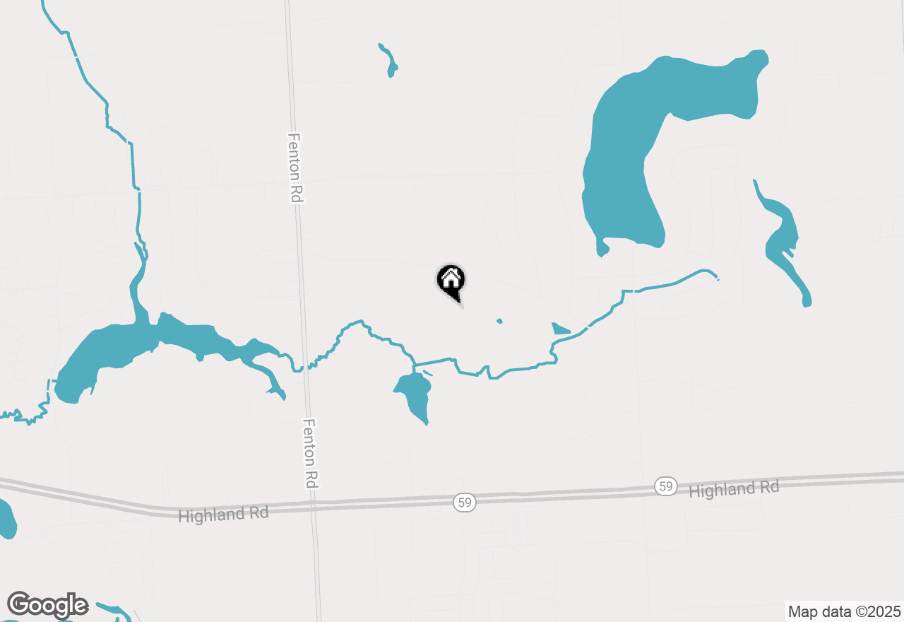 Map of 13434 Hyde Road, Hartland, MI 48353