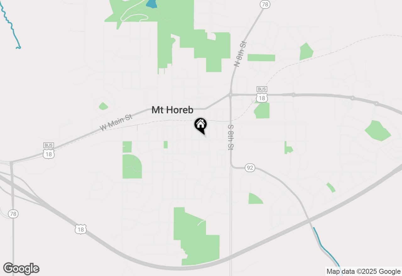 Map of 221 S 4th Street, Mount Horeb, WI 53572