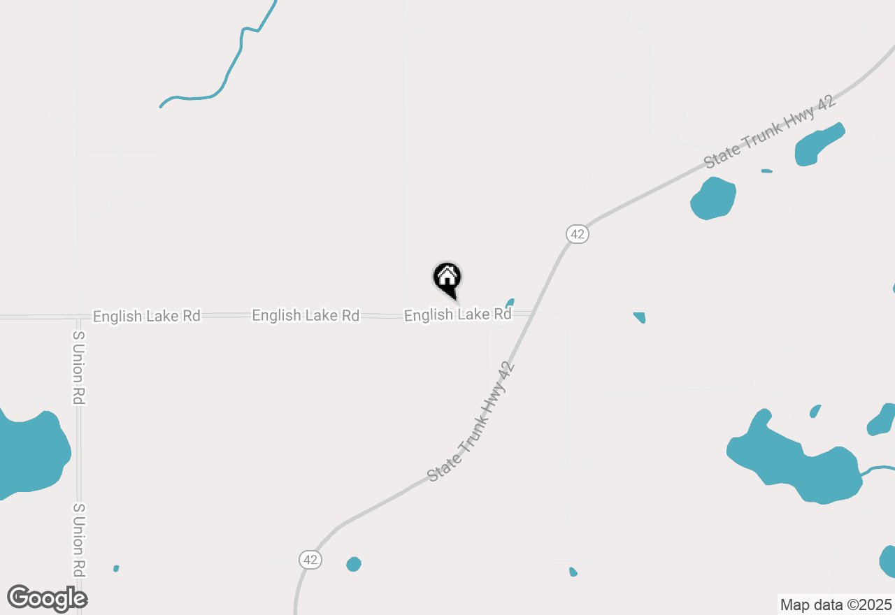 Map of 7532 English Lake Rd, Manitowoc, WI 54220