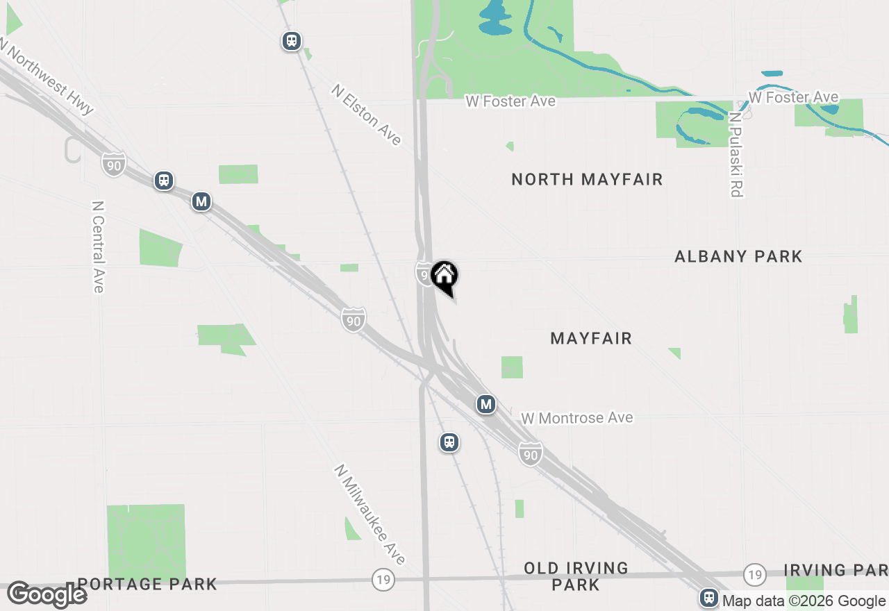 Map of 4655 N Keating Avenue, Chicago, IL 60630