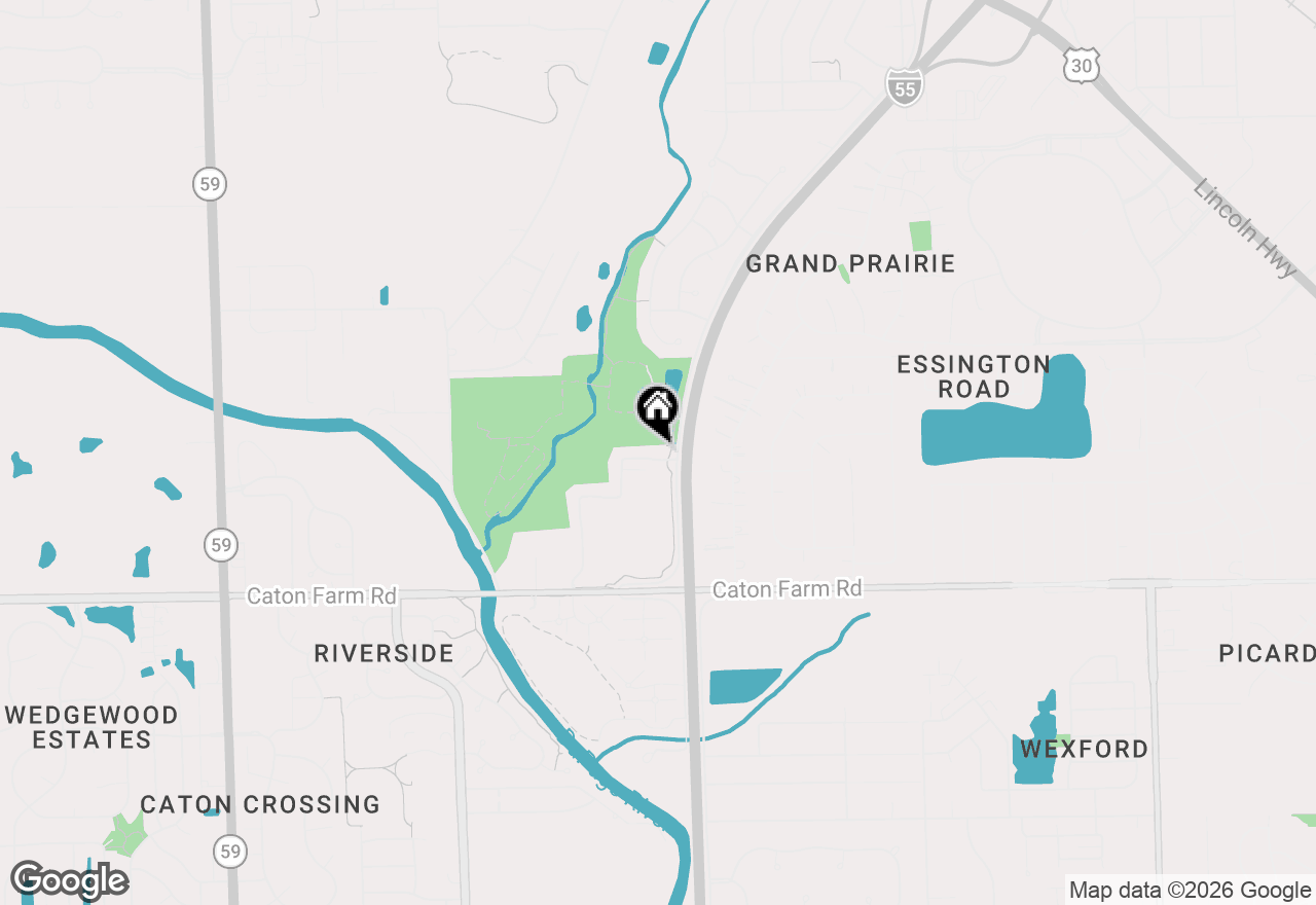 Map of 4013 Oak Tree Lane, Plainfield, IL 60586