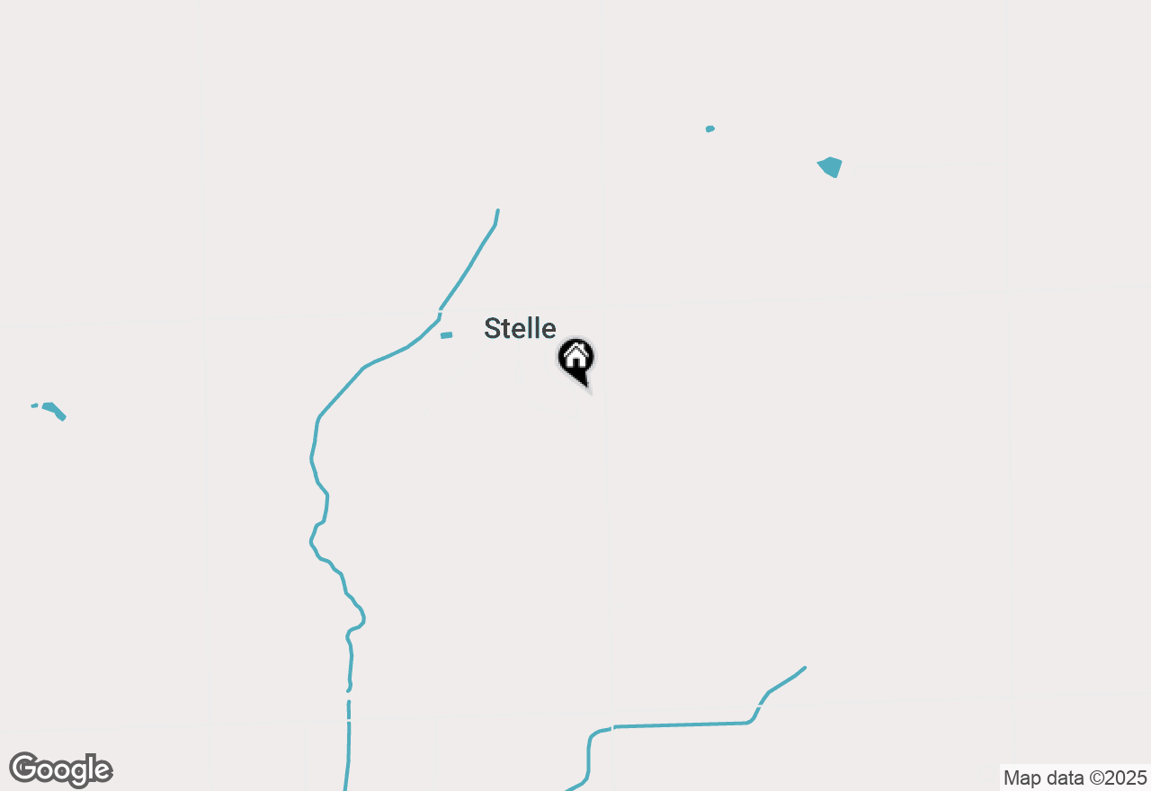 Map of 157 Sun Street, Cabery, IL 60919