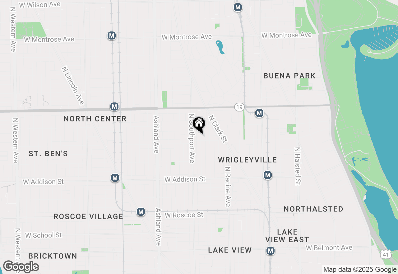 Map of 3810 N Wayne Avenue, Chicago, IL 60613