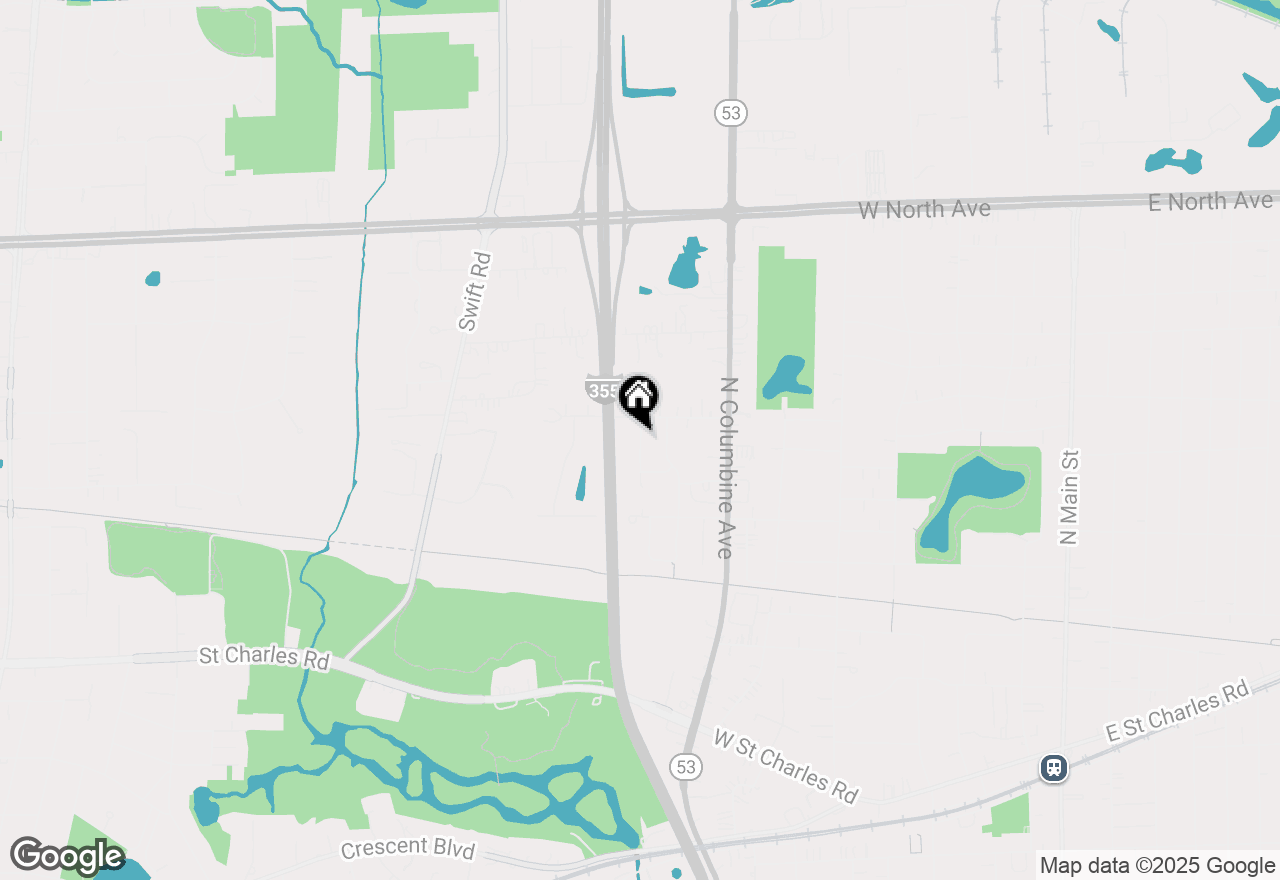 Map of 332 Buckingham Court, Lombard, IL 60148