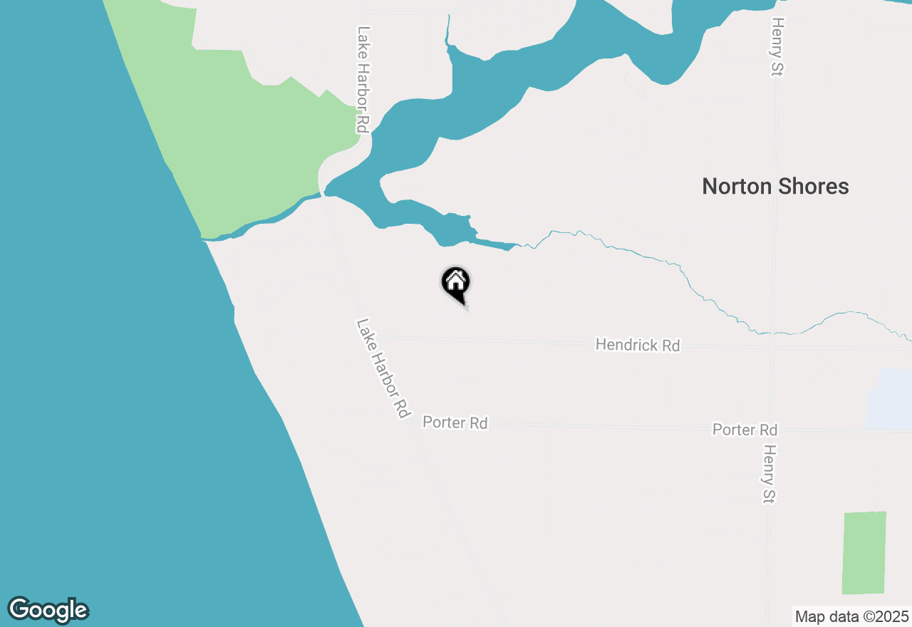 Map of 1560 Scranton Drive, Norton Shores, MI 49441