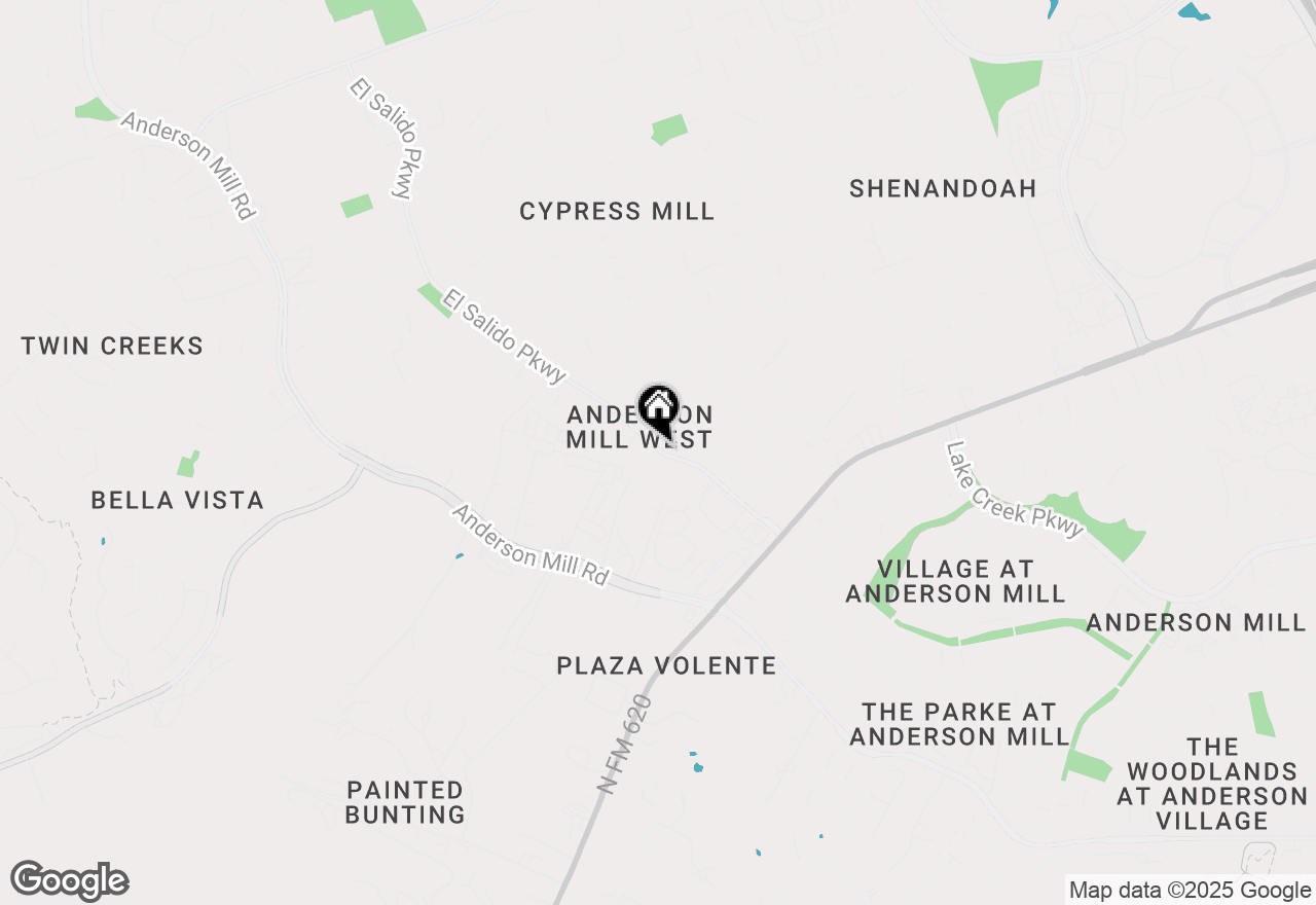 Map of 3301 El Salido Pkwy #621, Cedar Park, TX 78613