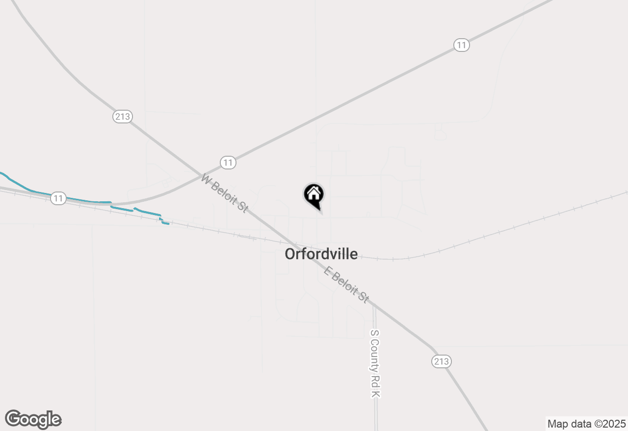 Map of 201 N Main Street, Orfordville, WI 53576