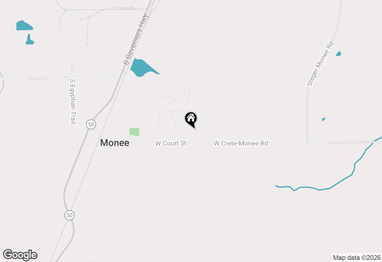 Map of 4858 Augusta Boulevard, Monee, IL 60449