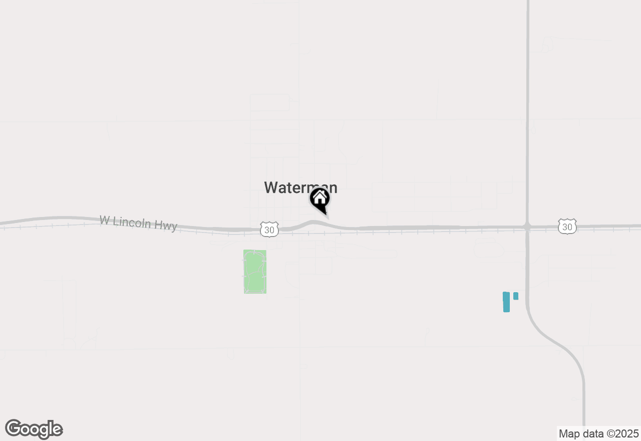 Map of 210 E Lincoln Highway, Waterman, IL 60556