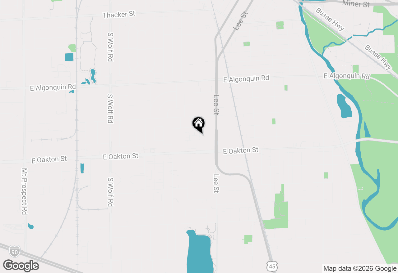 Map of 1078 Bogart Street, Des Plaines, IL 60018