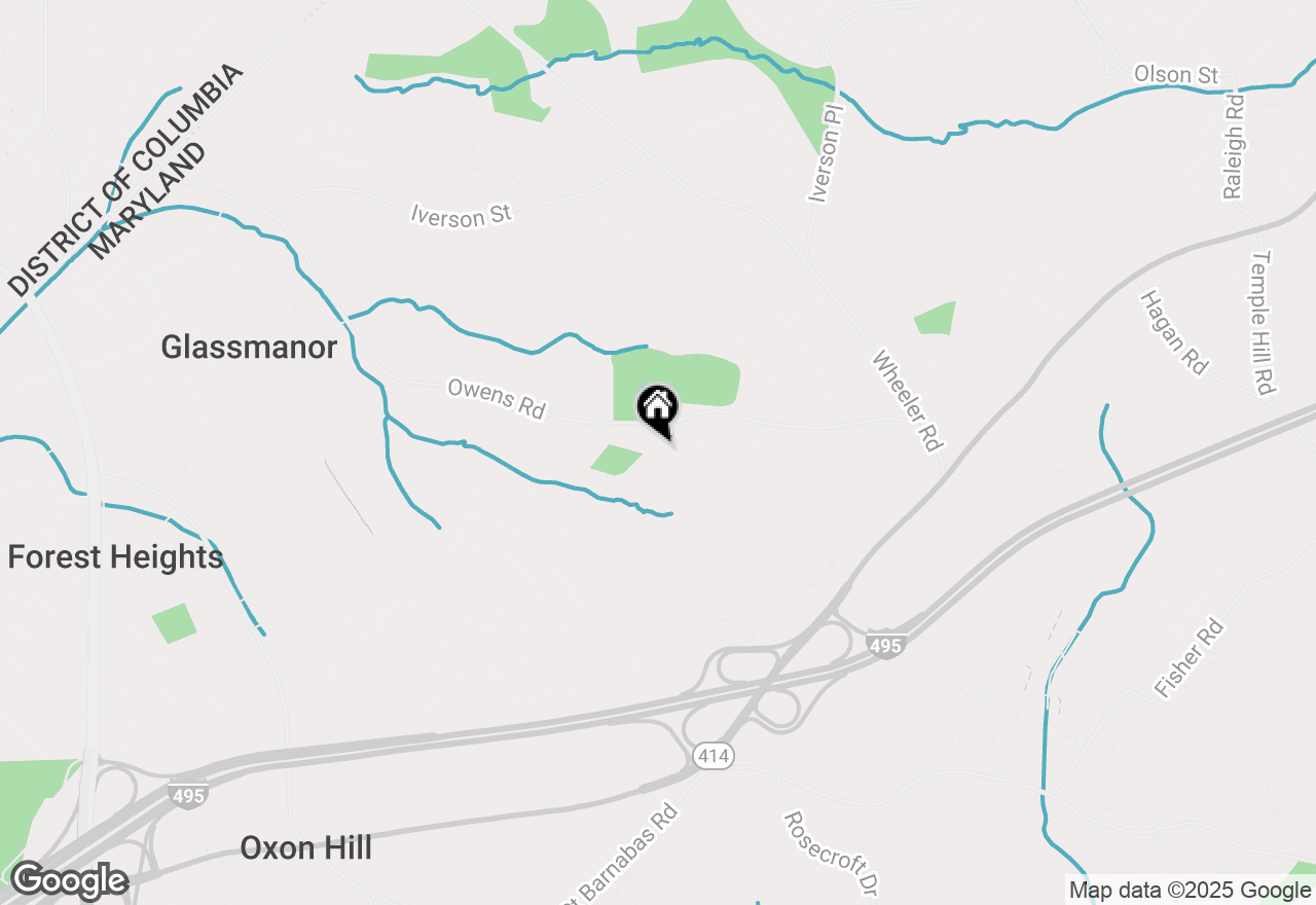 Map of 2006 Norlinda Court, Oxon Hill, MD 20745