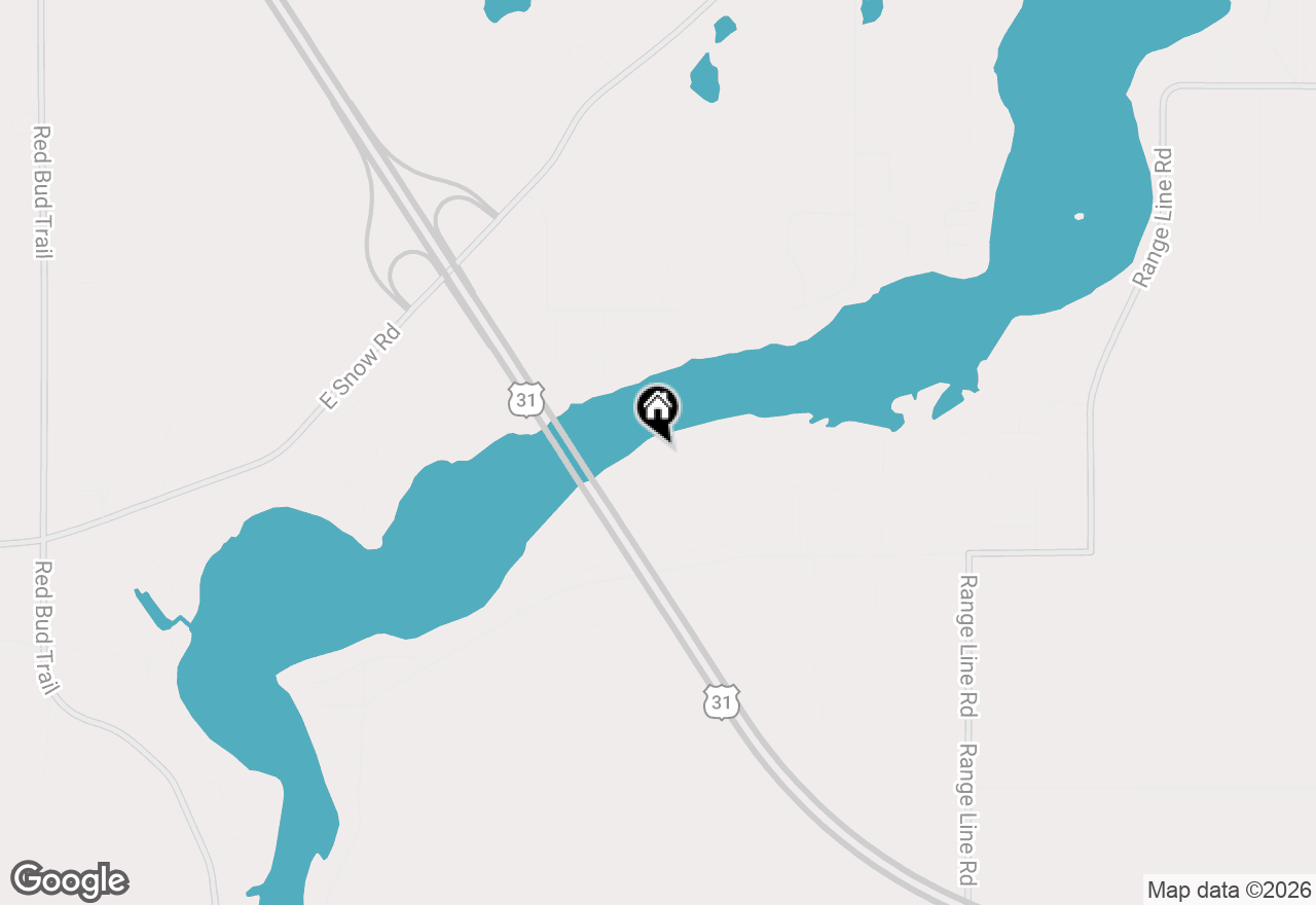 Map of 4435 Lake Chapin Road, Berrien Springs, MI 49103