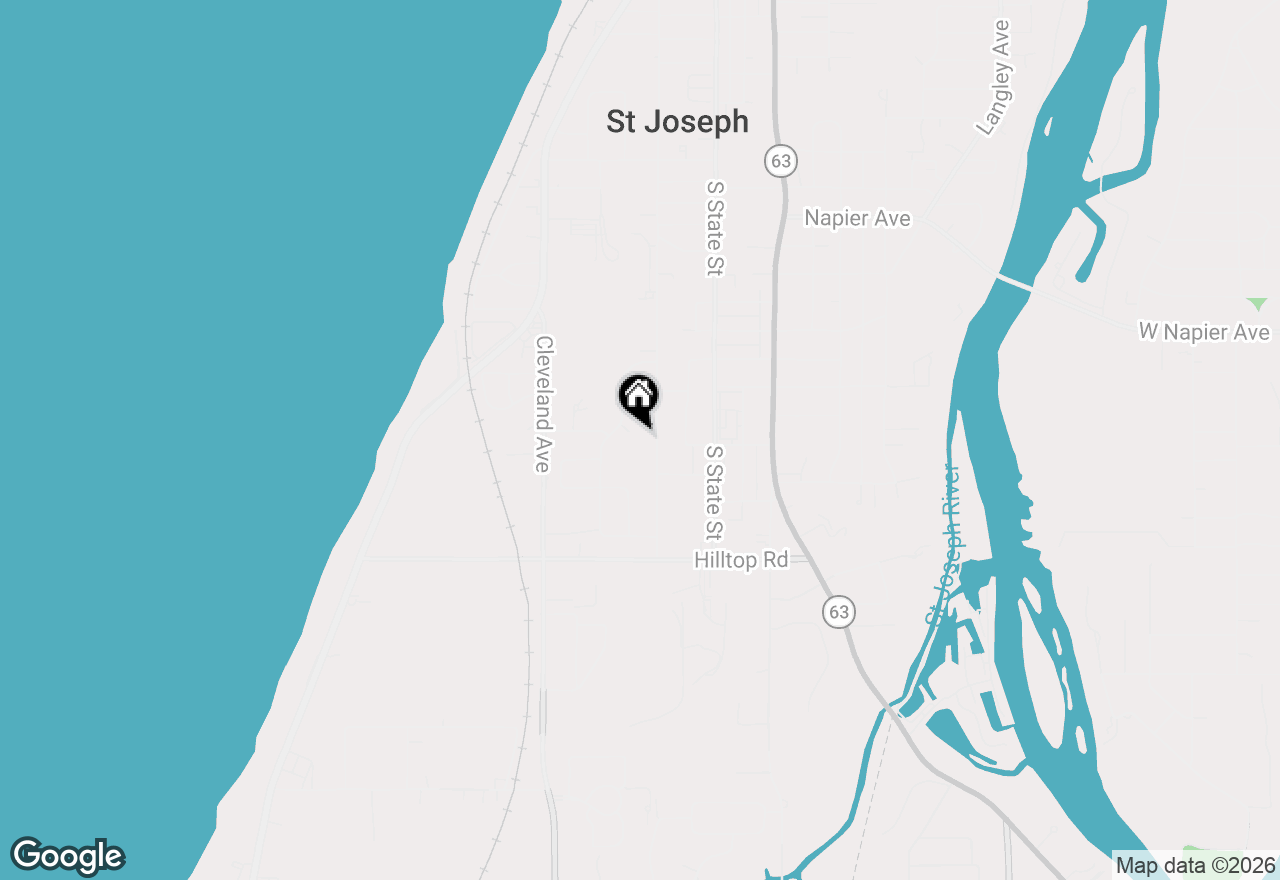 Map of 422 Briar Court, St. Joseph, MI 49085