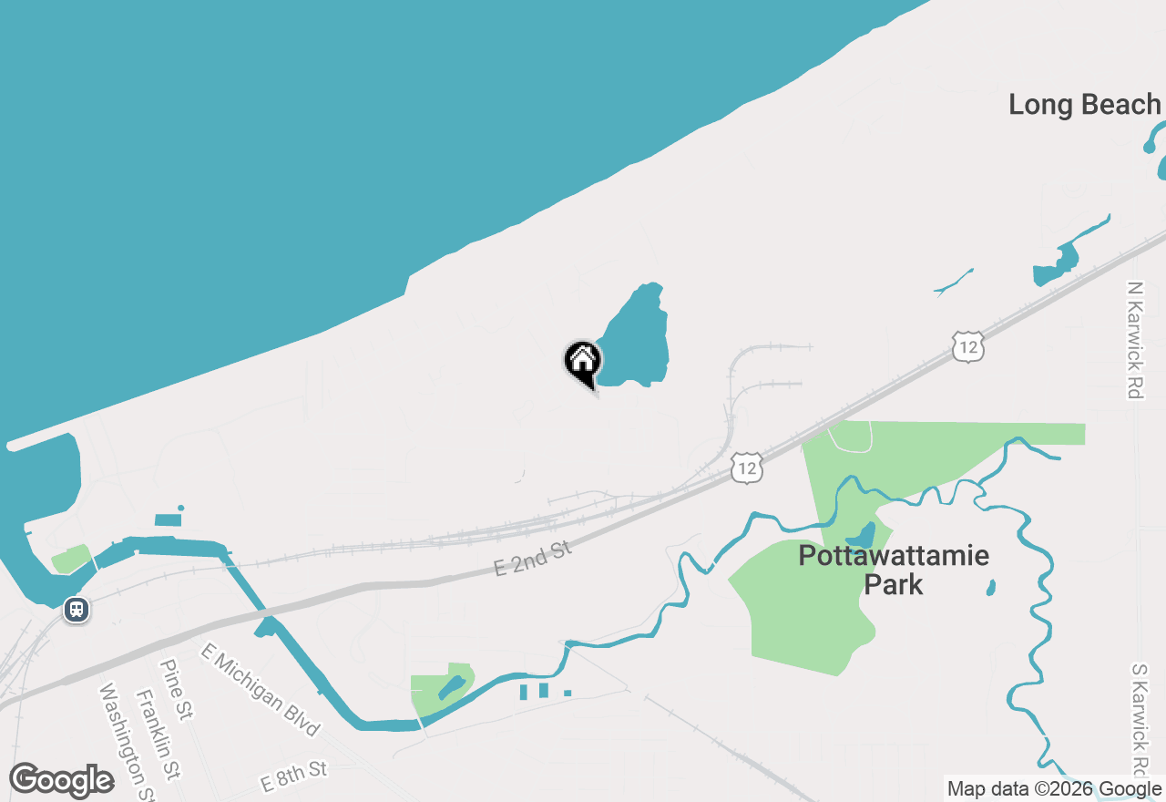 Map of 312 Childers Lane, Michigan City, IN 46360