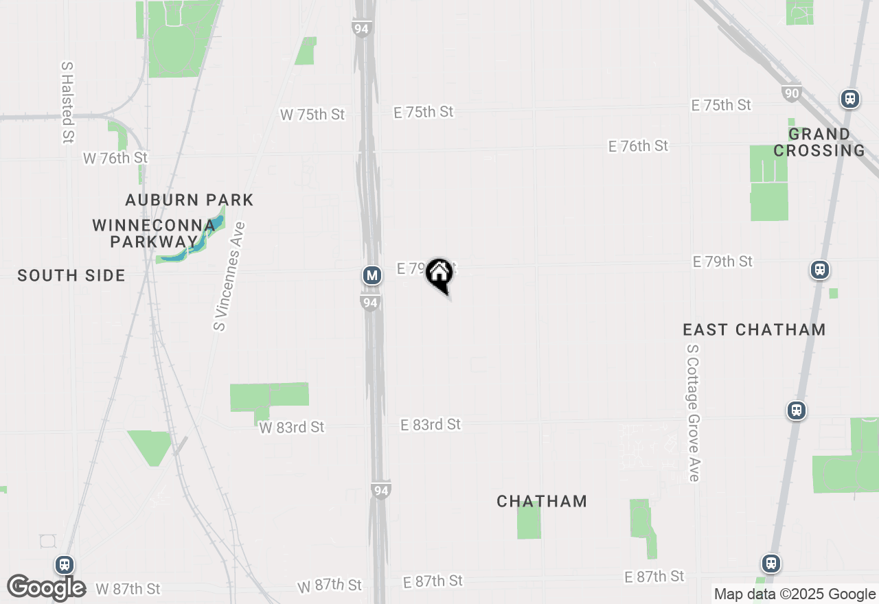 Map of 7955 S Michigan Avenue, Chicago, IL 60619