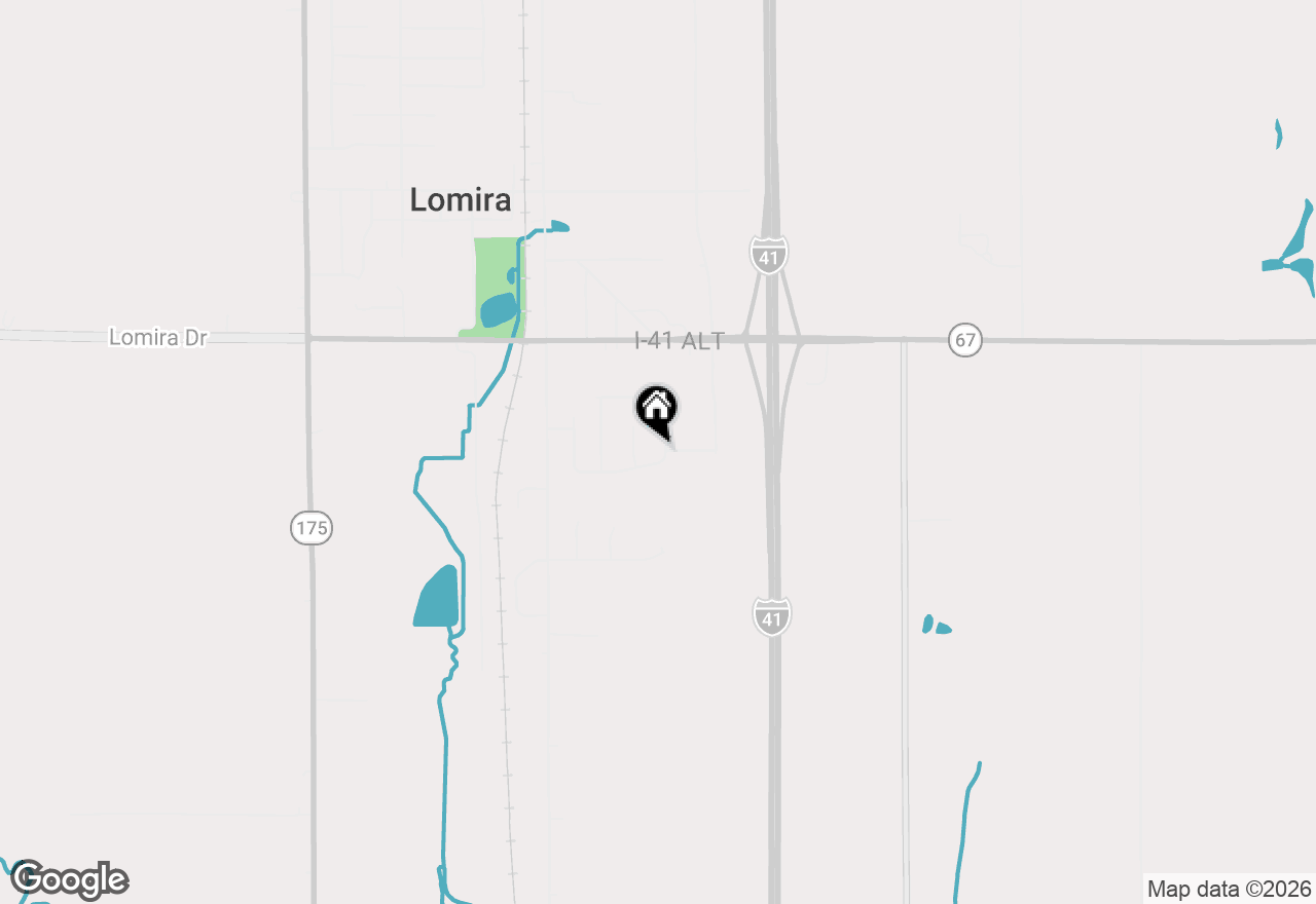 Map of 430 Oak Spring Dr, Lomira, WI 53048