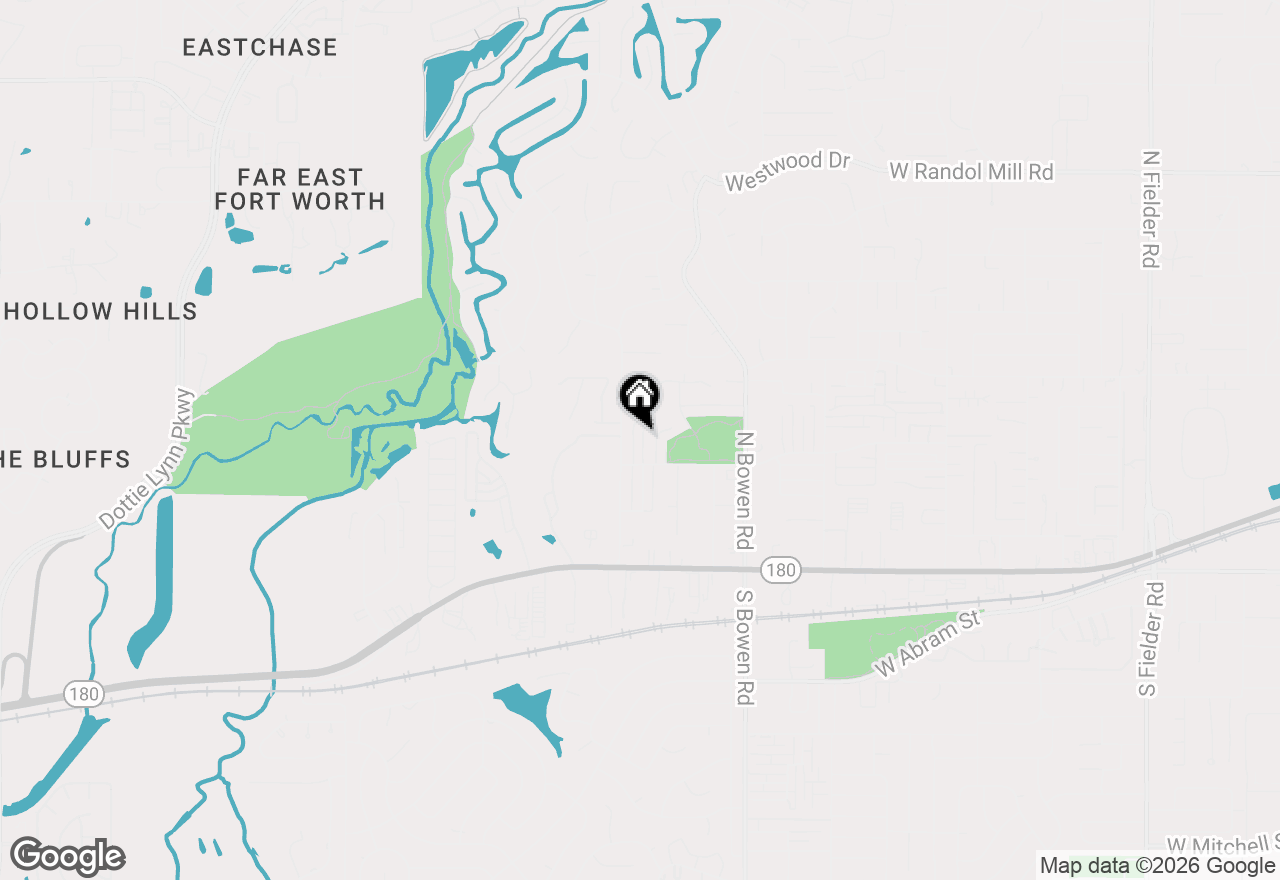 Map of 621 Windgate Court, Arlington, TX 76012