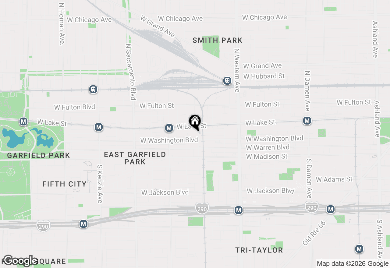 Map of 2643 W Maypole Avenue, Chicago, IL 60612