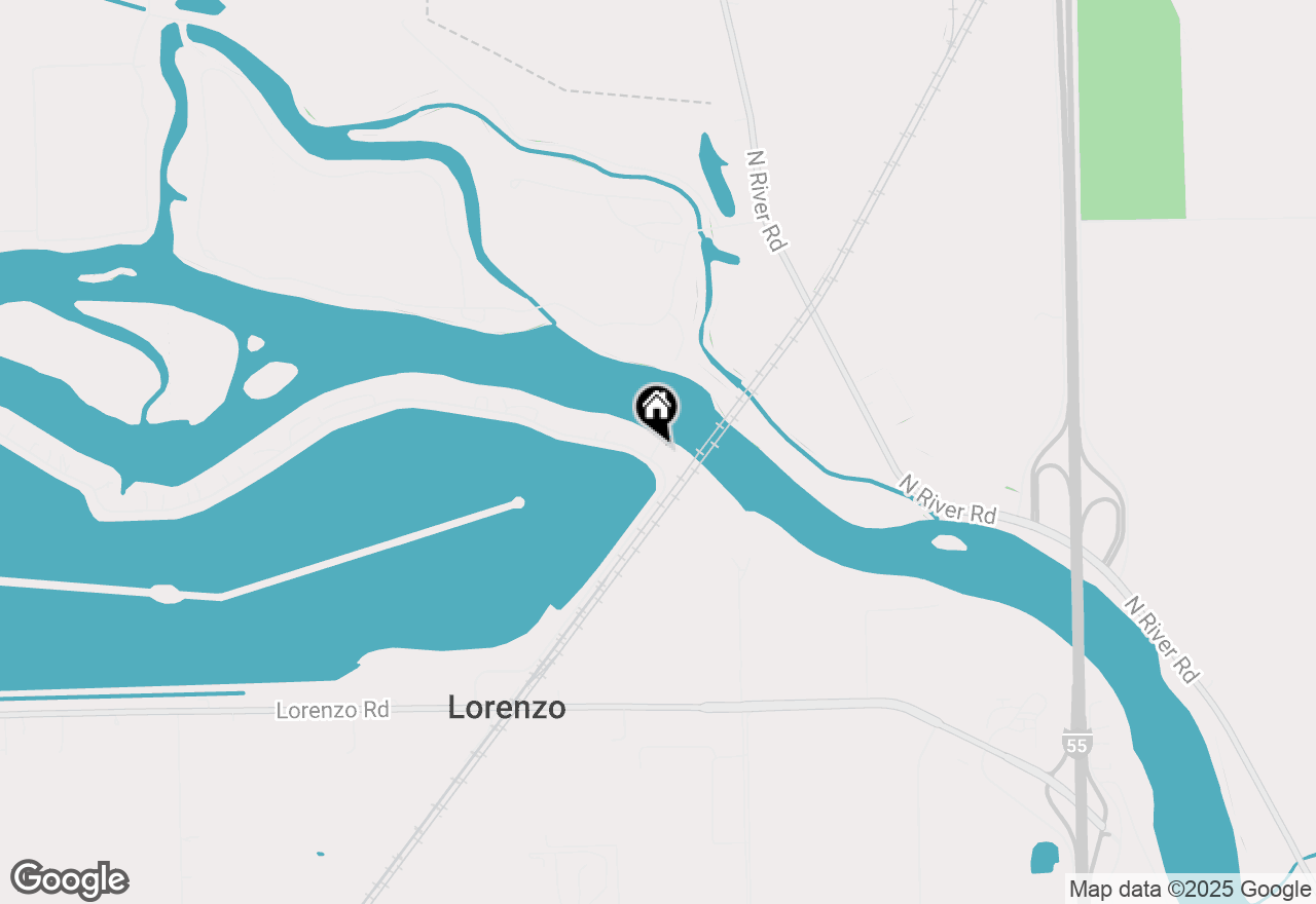 Map of 24730 W Cottage Road, Wilmington, IL 60481