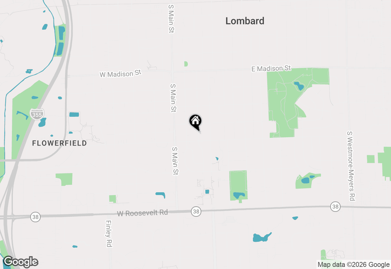 Map of 930 S Norbury Avenue, Lombard, IL 60148