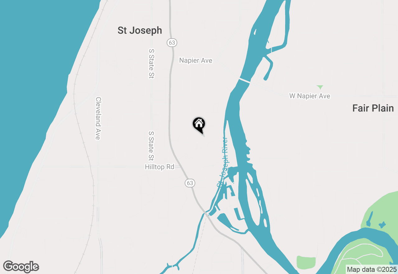 Map of 2905 Thayer Drive, St. Joseph, MI 49085