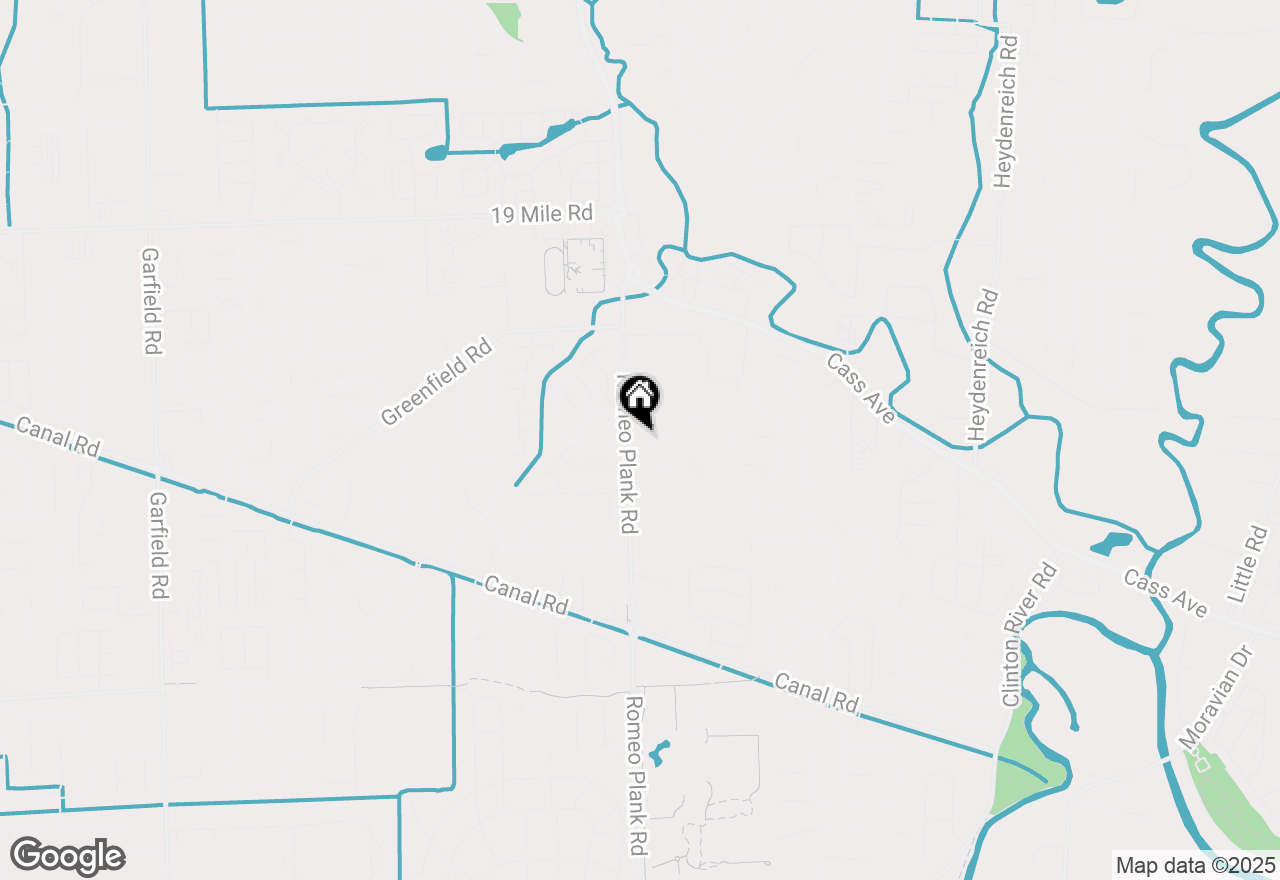 Map of 41985 Dorchester Court, Clinton Township, MI 48038