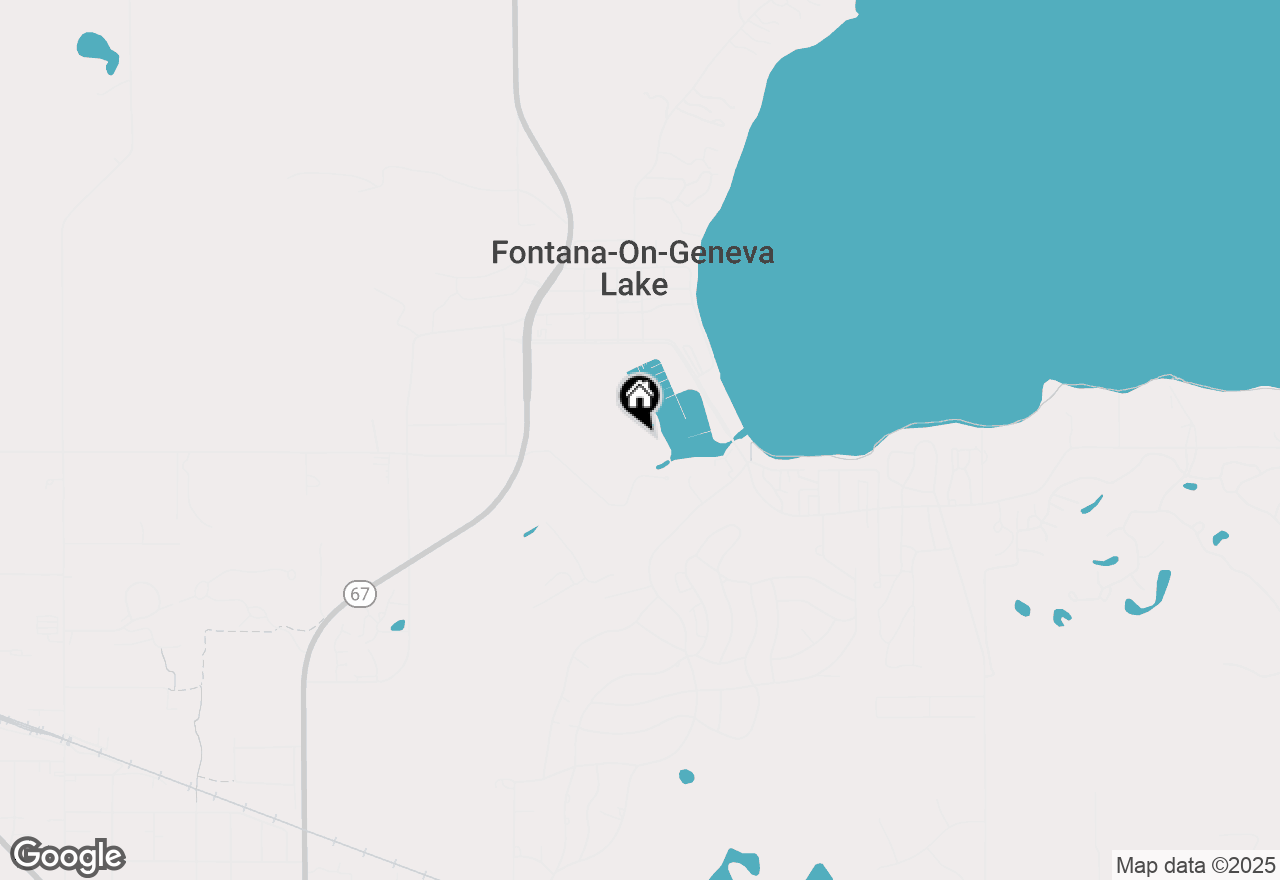 Map of 12 Abbey Villa Cir #C, Fontana, WI 53125