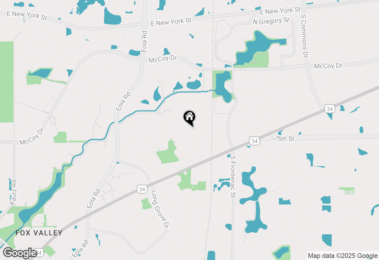 Map of 3238 Gresham Lane E, Aurora, IL 60504