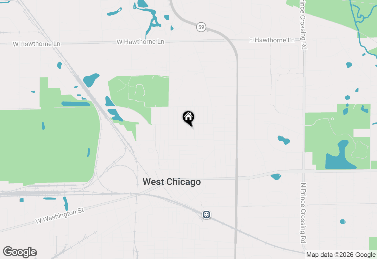 Map of 437 Highland Avenue, West Chicago, IL 60185