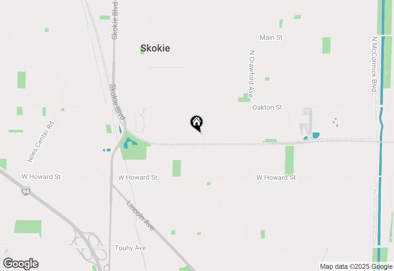 Map of 7822 Kildare Avenue, Skokie, IL 60076