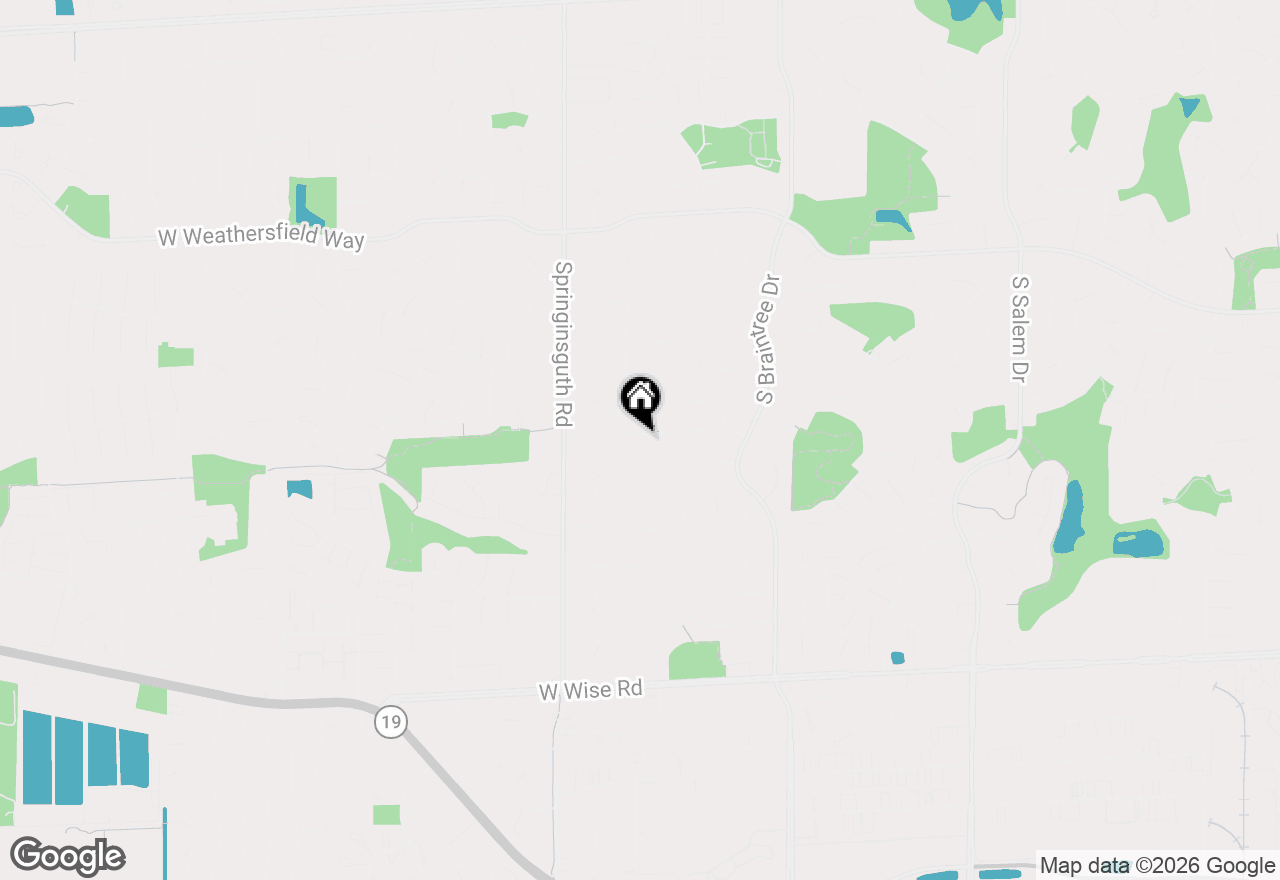 Map of 1425 Concord Lane, Schaumburg, IL 60193