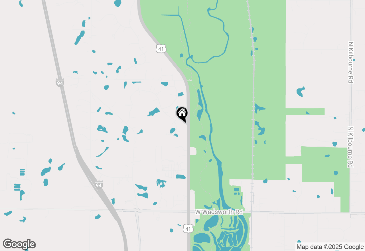 Map of 39579 Orchard Bluff Lane, Wadsworth, IL 60083