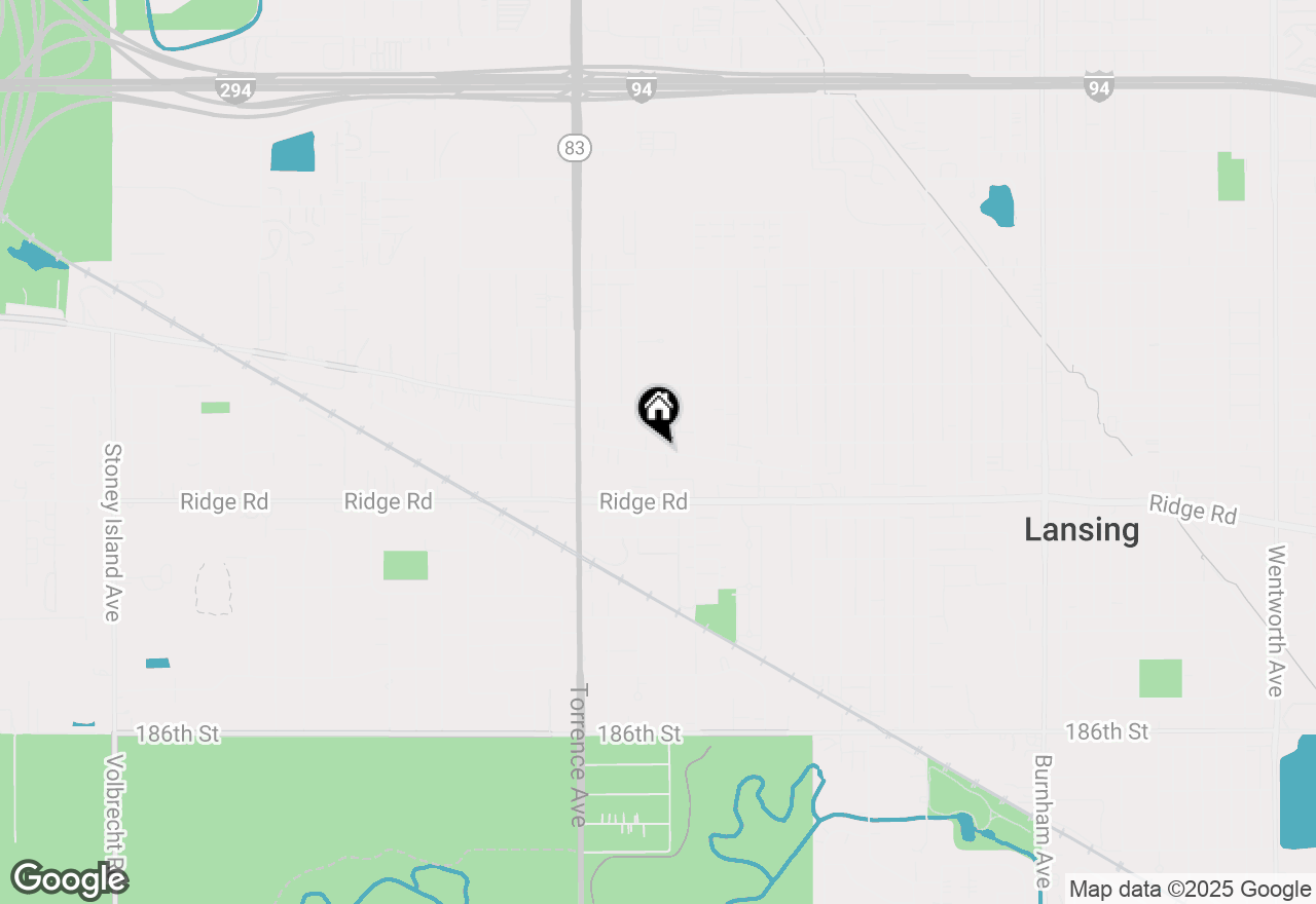 Map of 2522 Indiana Avenue, Lansing, IL 60438