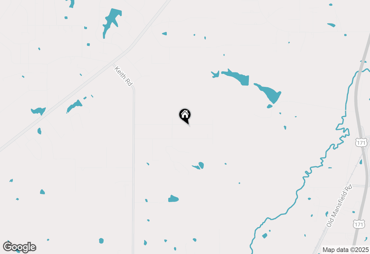 Map of 5651 Bretwood Drive, Keithville, LA 71047