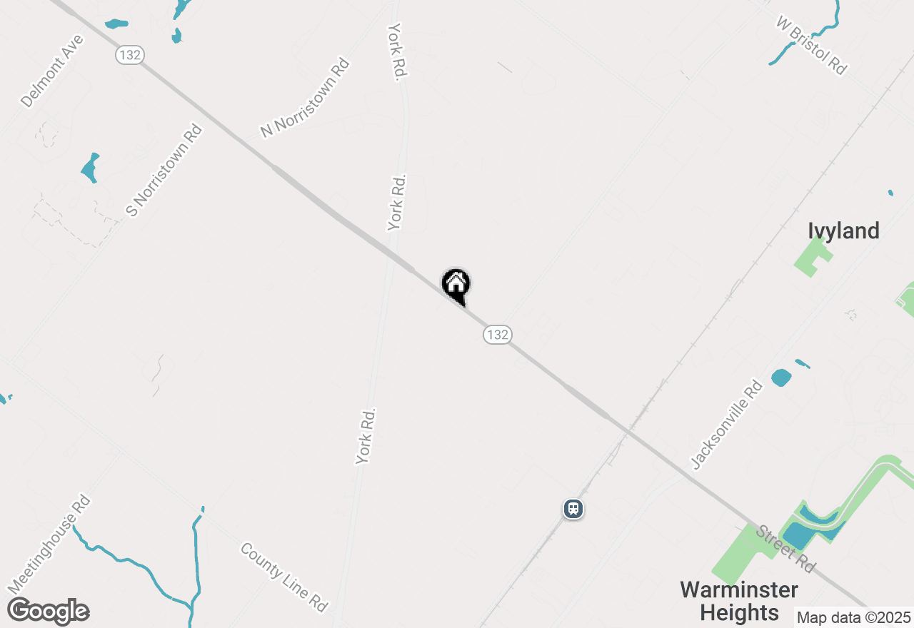 Map of 530 W Street Road, Warminster, PA 18974