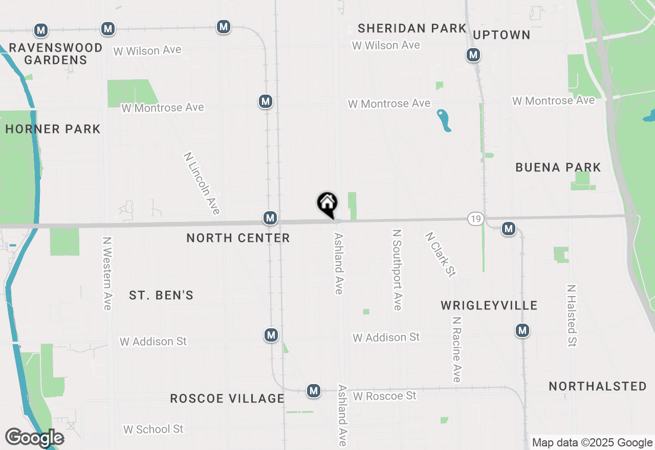 Map of 1625 W Irving Park Road, Chicago, IL 60613