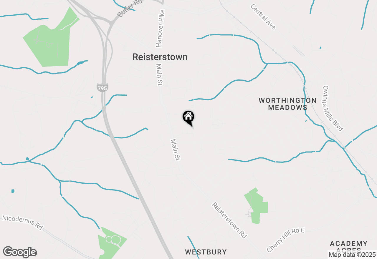 Map of 7 Victoria Court #23, Reisterstown, MD 21136