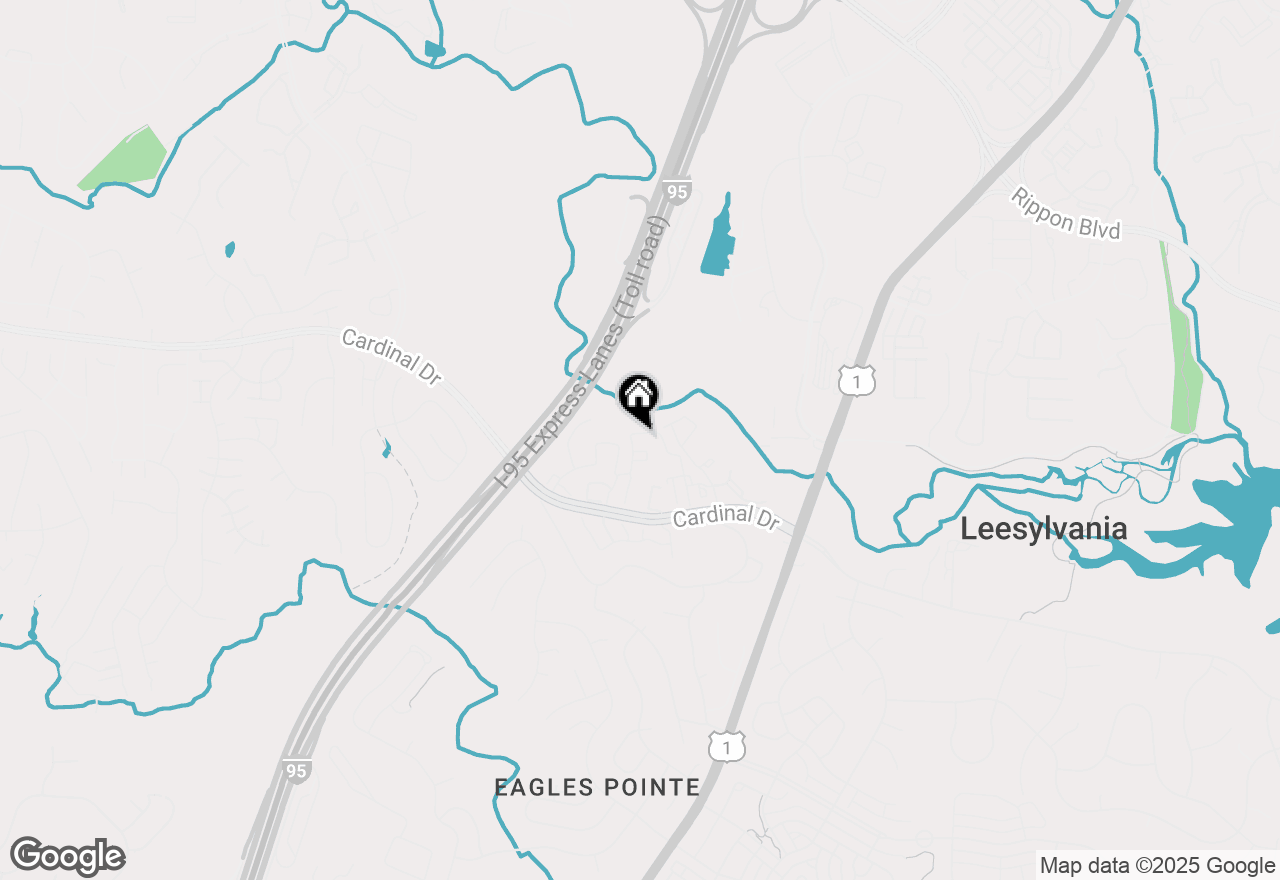 Map of 15673 Mendoza Lane, Woodbridge, VA 22191