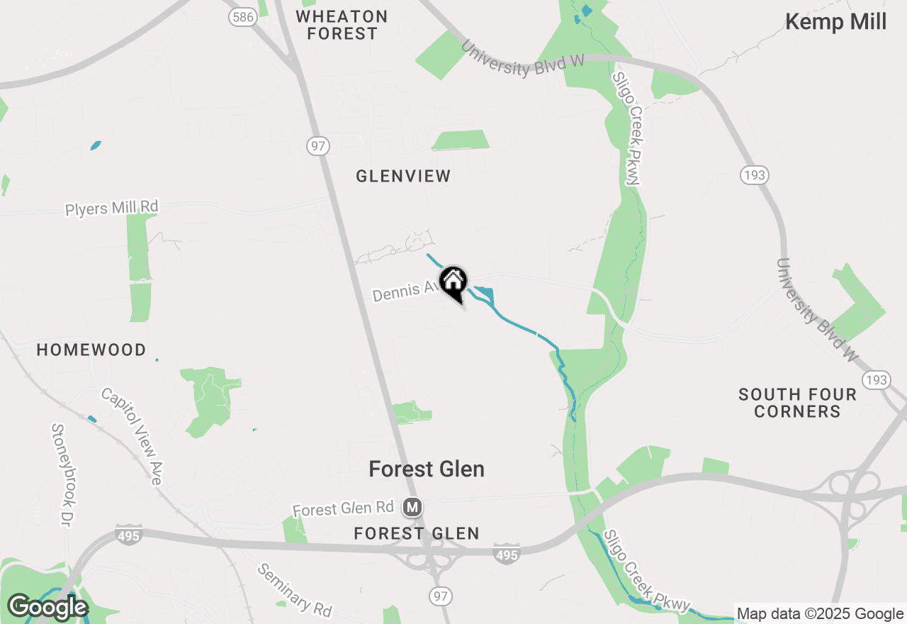 Map of 1922 Brightleaf Court, Silver Spring, MD 20902