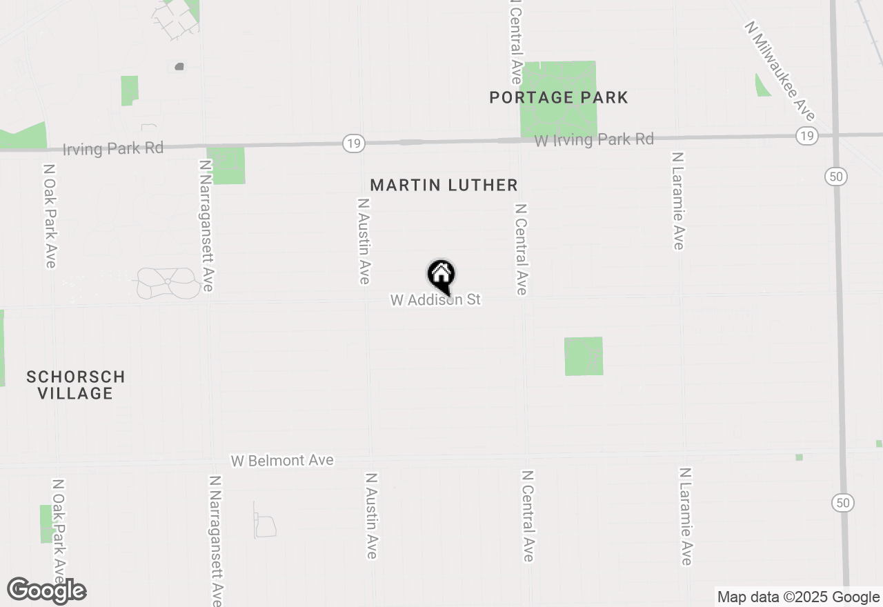 Map of 5801 W Addison Street #G, Chicago, IL 60634