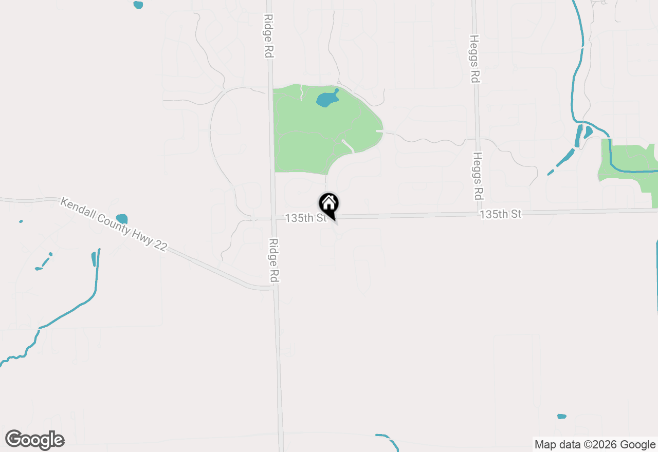 Map of 13504 S Coronado Circle, Plainfield, IL 60544