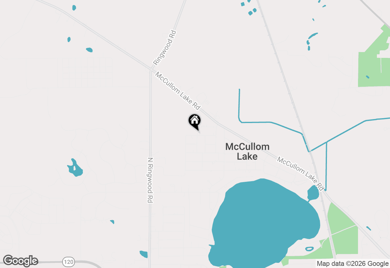 Map of 5218 Parkview Drive, Mccullom Lake, IL 60050